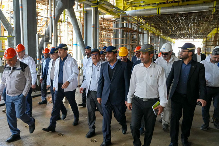 بازدید مدیرعامل صندوق ذخیره فرهنگیان از عسلویه