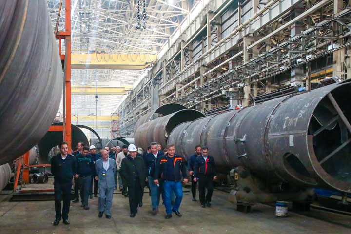 بازدید مدیرعامل ازکارگاه ها