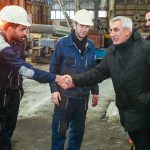 بازدید مدیرعامل ازکارگاه ها